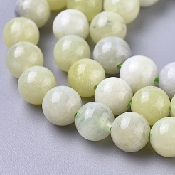 Natürliche Sinkiang Jade Perlen Stränge&nbsp;X-G-L538-036-6mm