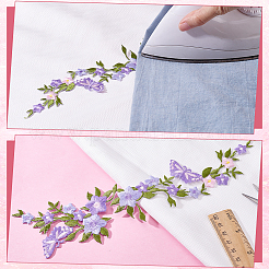 4 pièce de fil à broder en rayonne de polyester pour fleurs&nbsp;PATC-HY0001-88C