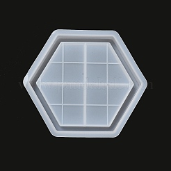 Moules de dessous de verre en silicone bricolage&nbsp;DIY-G079-18C