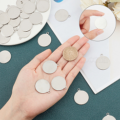 201 colgantes de etiquetas en blanco con estampado de acero inoxidable&nbsp;STAS-UN0016-30P