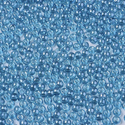 Perle di vetro trasparente&nbsp;SEED-S040-08A-03