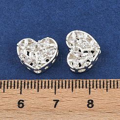Mehrsträngige Glieder aus Messing mit Pavé-Kubikzirkonia&nbsp;ZIRC-F145-10S-01