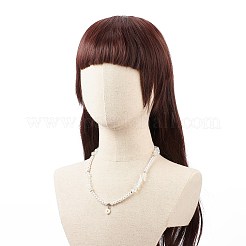 Kunststoff-Perlen-Gänseblümchen-Anhänger-Ohrringe & Stretch-Armband & Anhänger-Halskette&nbsp;SJEW-JS01256