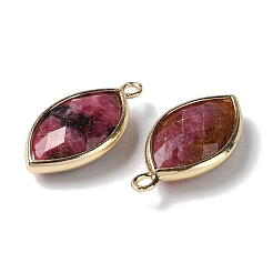 Colgantes naturales rhodonite&nbsp;G-B009-01G-F