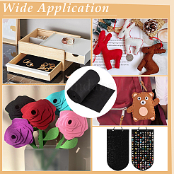 Tela de fieltro no tejida rectangular&nbsp;DIY-WH0504-357B-01