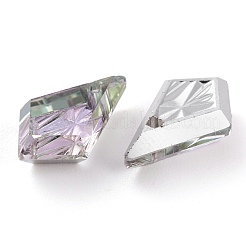 Geprägte Glas Strass Anhänger&nbsp;GLAA-J101-01A-001VL