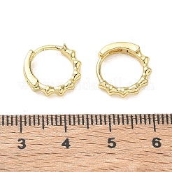 Pendientes de aro de latón&nbsp;KK-CBA30C7-33G