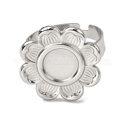 Verstellbare offene Manschettenringkomponenten aus Edelstahl 304&nbsp;STAS-P403-01C-P
