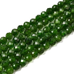 Natürliche grüne Diopsidperlenstränge&nbsp;G-NH0046-A01-03