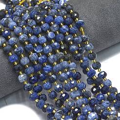 Chapelets de perles en sodalite naturelle&nbsp;G-K389-E74-01B