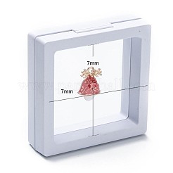Quadratische transparente PE-Dünnfilm-Aufhängung Schmuck-Display-Box&nbsp;CON-D009-01B-05