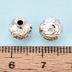 925 perla in argento sterling strutturato&nbsp;STER-T008-45S-01