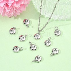 Shegrace Valentinstag-Anhänger aus Messing mit klaren Zirkonia&nbsp;XGRQ3P857-592P