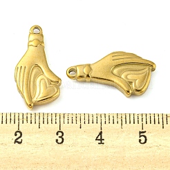 Ionenplattierung (IP) 304 Edelstahlanhänger&nbsp;STAS-P341-18G