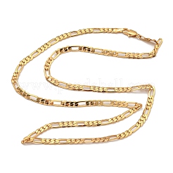 Figaro-Kettenarmbänder und -Halsketten aus Messing für Damen&nbsp;NJEW-U011-11G