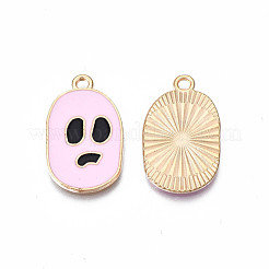 Pendentifs d'émail en alliage&nbsp;ENAM-S130-21B