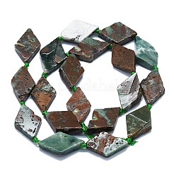 Natürliche Dioptase-Perlenstränge&nbsp;G-K245-E09-02