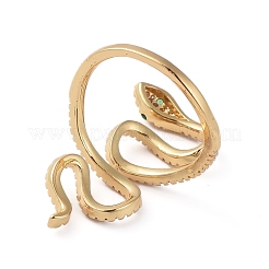 Verstellbare Messing-Fingerringe&nbsp;X-RJEW-G096-40G