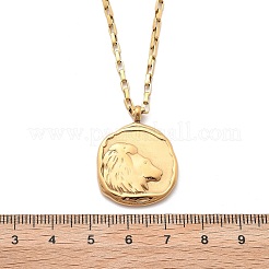 Collares colgantes de constelación de acero inoxidable 304&nbsp;NJEW-K392-01G-05