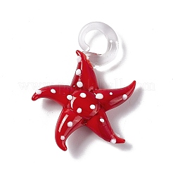 Manuelle Bunte Malerei Anhänger & Charms&nbsp;LS-LAMP-G155-01C