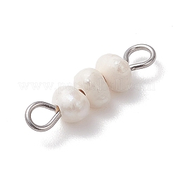 Liens en perles de culture d'eau douce naturelles en forme de pomme de terre&nbsp;PALLOY-JF04645-02