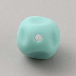 Cube de perles de silicone écologiques de qualité alimentaire&nbsp;SIL-TAC0003-11H