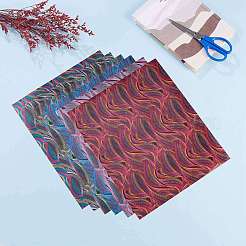 6 stücke 6 farben glitzer wärmeübertragung&nbsp;DIY-SZ0003-59