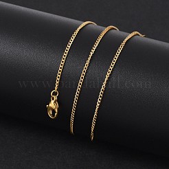 Collane in acciaio inossidabile 304&nbsp;X-NJEW-E080-11G