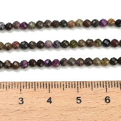 Natürliche Atlantisit-Stichtit-Perlenstränge&nbsp;GG-CBA3921-A01-3mm