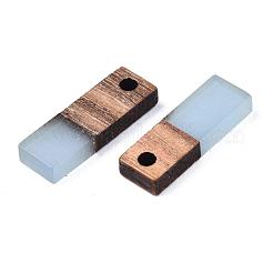 Pendentifs en bois de résine et de noyer&nbsp;RESI-S358-19E