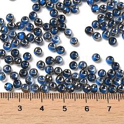 Cuentas de vidrio de colores interiores transparentes&nbsp;SEED-H002-A-C215