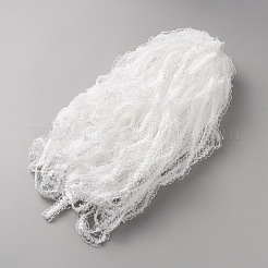 Elastisches Spitzenband aus Polyester-Fischseide&nbsp;OCOR-WH0085-19A