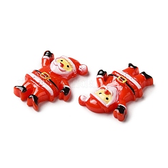 Weihnachtliche Cabochons aus undurchsichtigem Harz&nbsp;LS-RESI-K019-41