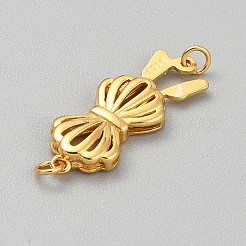 Fermoirs de boîte en 925 argent stering&nbsp;STER-WH0004-062G