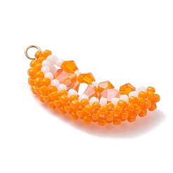 Toho-Glasperlen-Anhänger in Orange&nbsp;PALLOY-MZ01125