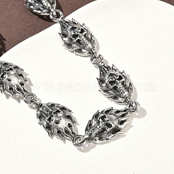 Gliederkettenarmbänder aus 304 Edelstahl für Männer und Frauen&nbsp;BJEW-D385-04AS