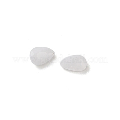Facettierte natürliche weiße Mondstein-Cabochons&nbsp;G-I295-05C-19