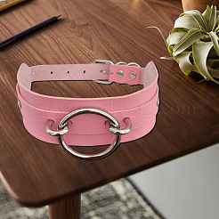 PU-Leder-Halsketten für Frauen&nbsp;NJEW-CL0001-22B
