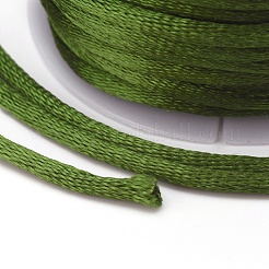 Cordones de cola de rata de satén de nailon&nbsp;NWIR-L006-2mm-10