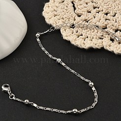 Bracelets à maillons en laiton plaqué rack pour femmes&nbsp;BJEW-G735-03P