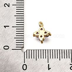 Ottone micro spianare pendenti zirconi&nbsp;KK-D356-07G-G