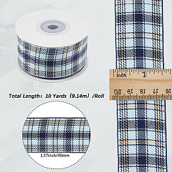 Ruban en polyester à motif tartan&nbsp;OCOR-WH20012-38B
