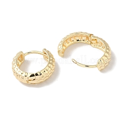 Orecchini a cerchio in ottone ad anello da donna&nbsp;LS-EJEW-U008-02G