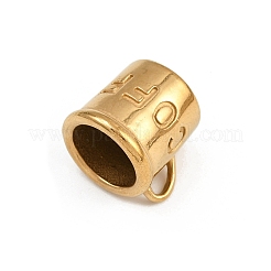 Ciondoli in acciaio inox 304&nbsp;STAS-L298-05G
