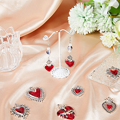 12pcs 6 pendentifs en émail en alliage de style&nbsp;FIND-DC0005-26