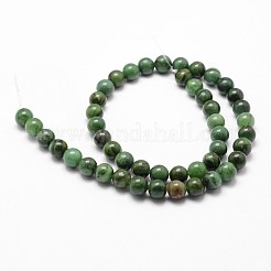 Natürliche afrikanische Jade Perlen Stränge&nbsp;X-G-D840-53-8mm-A