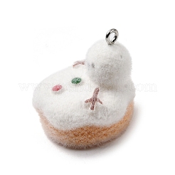 Weihnachtsanhänger aus flauschigem&nbsp;RESI-F062-04D