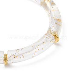 Bracelets en acrylique plaqués UV pour femmes&nbsp;BJEW-JB12949
