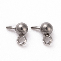Perno per orecchini a sfera in acciaio inossidabile 304 anti-ossidazione&nbsp;STAS-Z035-01A-P