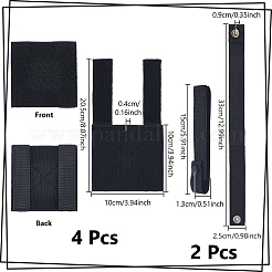 4 pannello patch tattico molle in nylon&nbsp;OFST-NB0001-01A